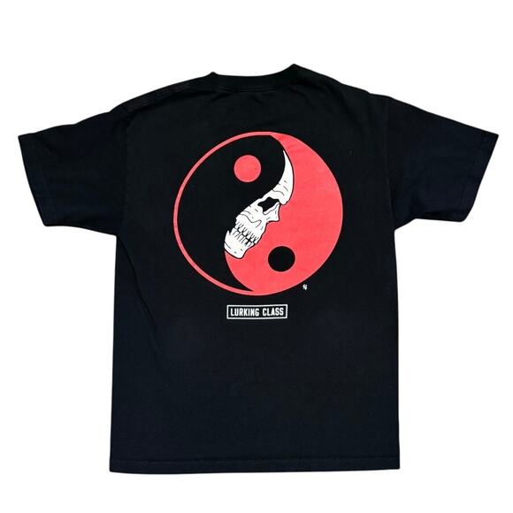 Lurking Class by Sketchy Tank Short Sleeve Black T-Shirt, Size Med., EUC - Picture 2 of 4